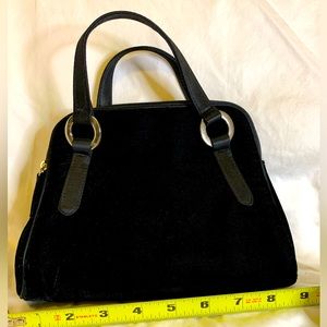 NWOT, Vintage Victoria’s Secret Velvet purse with HOT PINK lining!!